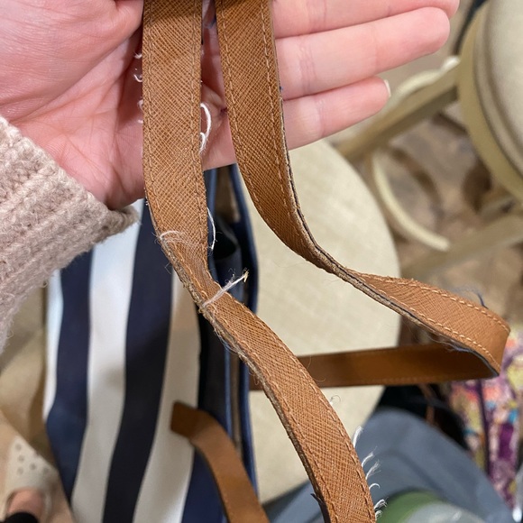 Michael Kors Summer Blue & White Tote - Picture 3 of 5